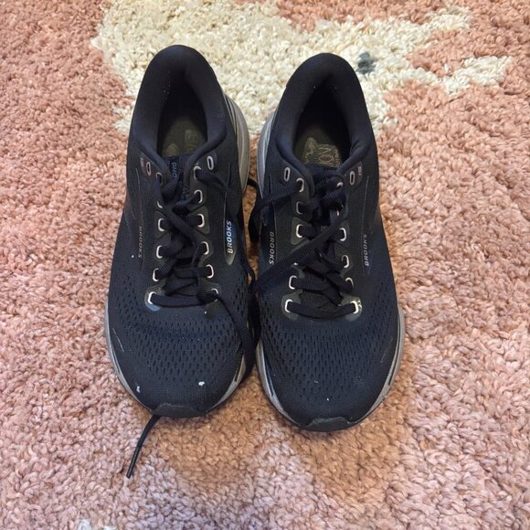 Brooks Ghost 15 Womens 7B Shoes Running Walking Black Pink/Purple 1203801B014 - Picture 6 of 7